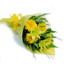 Ankara çiçek gönderme firmamızdan size özel  1 adet kazablanka ve gerberalar