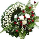 Ankara Eryaman Çiçekçi firma ürünümüz  cenazeye çiçek çeleng modeli Ankara çiçek gönder firması şahane ürünümüz 