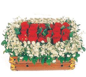 Ankara Şentepe Çiçekçi firma ürünümüz  sıralı onbir adet kırmızı gül Ankara çiçek gönder firması şahane ürünümüz 