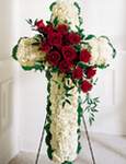hristiyan cenaze çelenk modeli Ankara çiçekçi satışı sitemizden 